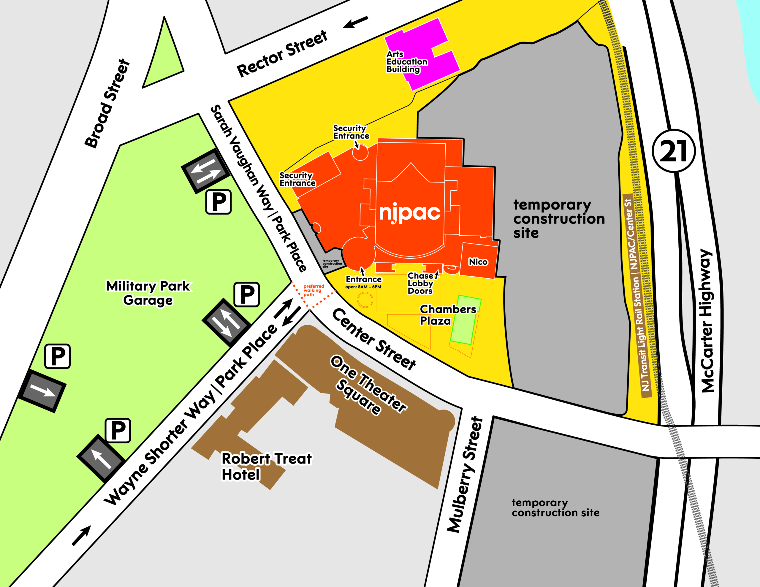 SOM Campus View Map