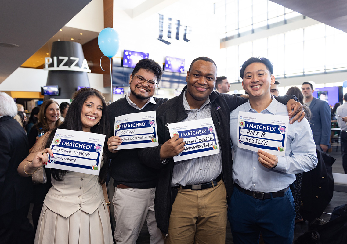 Students on Match Day